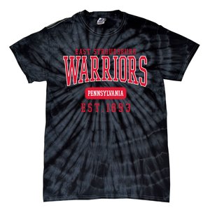 East Stroudsburg ESU Warriors Est. Date Tie-Dye T-Shirt