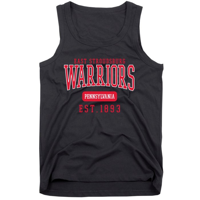 East Stroudsburg ESU Warriors Est. Date Tank Top