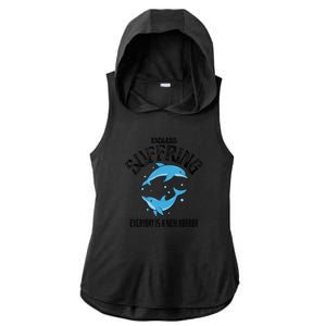 Endless Suffering Everyday Is A New Horror Ladies PosiCharge Tri-Blend Wicking Draft Hoodie Tank