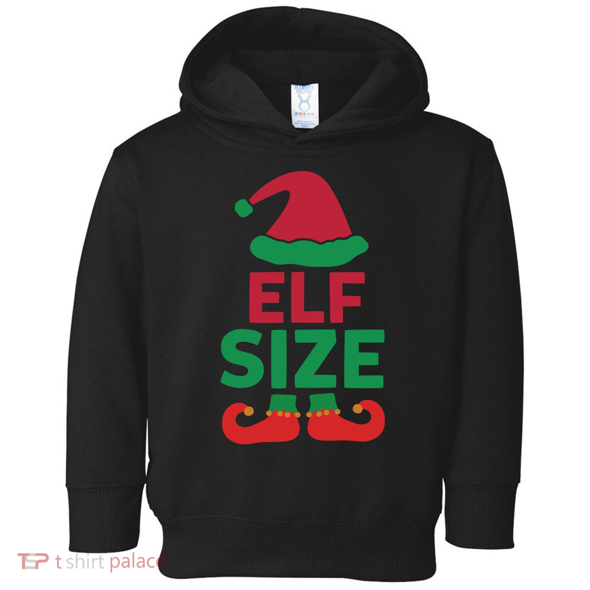 Elf Size Toddler Hoodie