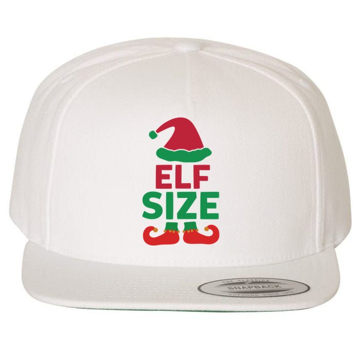 Elf Size Wool Snapback Cap