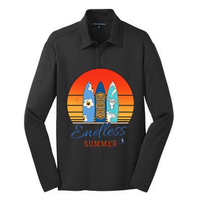 Endless Summer Silk Touch Performance Long Sleeve Polo