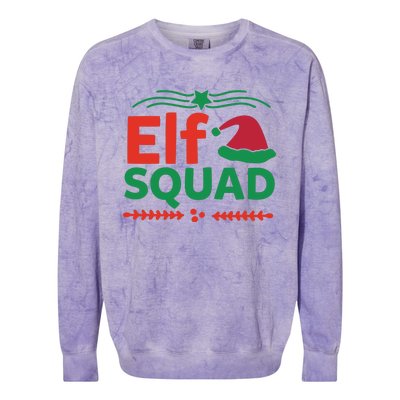 Elf Squad Colorblast Crewneck Sweatshirt