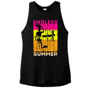 Endless Summer Ladies PosiCharge Tri-Blend Wicking Tank