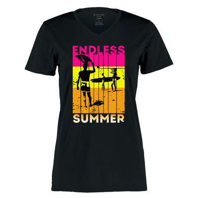 Endless Summer Women's Momentum V-Neck T-Shirt