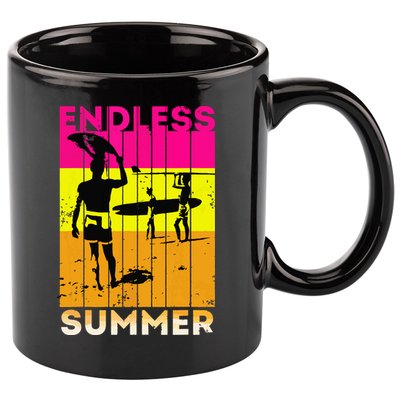 Endless Summer 11oz C Handle Ceramic Mug