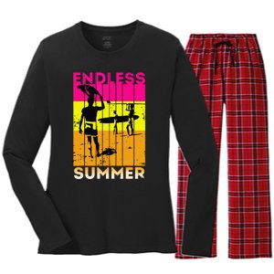 Endless Summer Women's Long Sleeve Flannel Pajama Set 