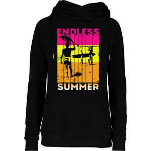 Endless Summer Womens Funnel Neck Pullover Hood