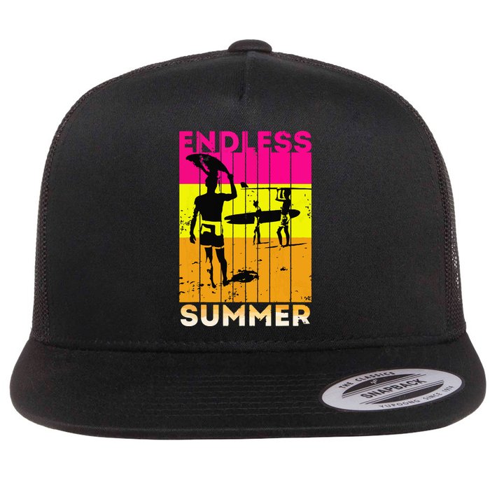 Endless Summer Flat Bill Trucker Hat