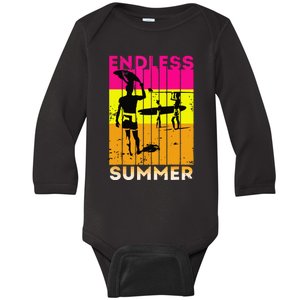 Endless Summer Baby Long Sleeve Bodysuit