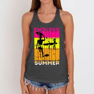 Endless Summer Women's Knotted Racerback Tank