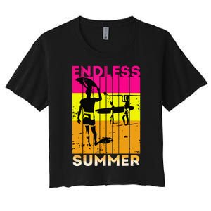 Endless Summer Women's Crop Top Tee