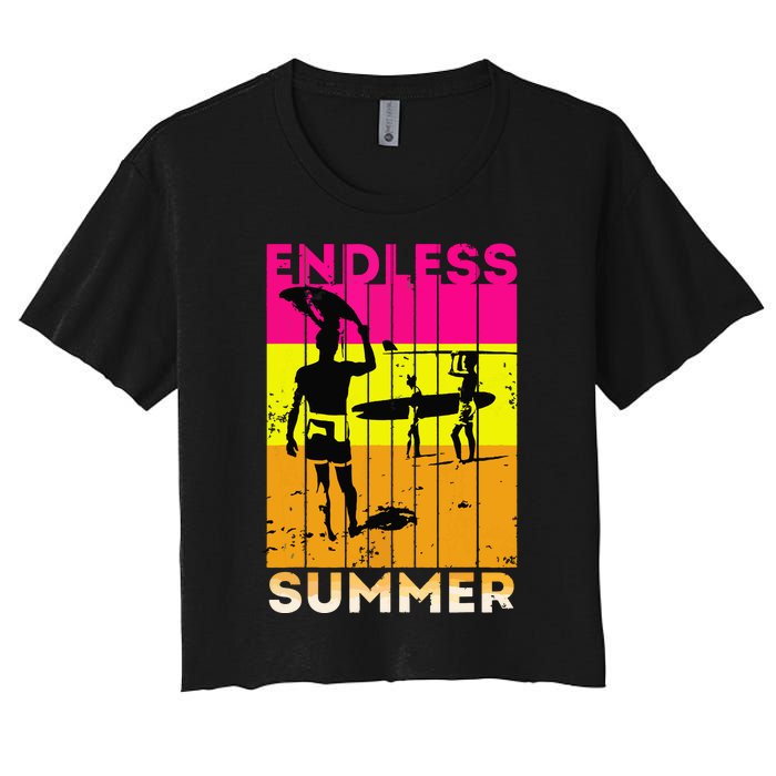 Endless Summer Women's Crop Top Tee