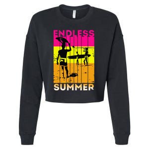 Endless Summer Cropped Pullover Crew