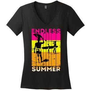 Endless Summer Women's V-Neck T-Shirt