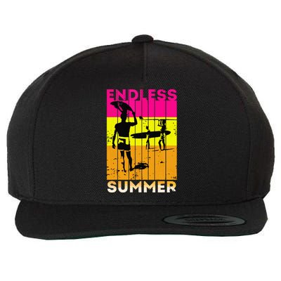 Endless Summer Wool Snapback Cap