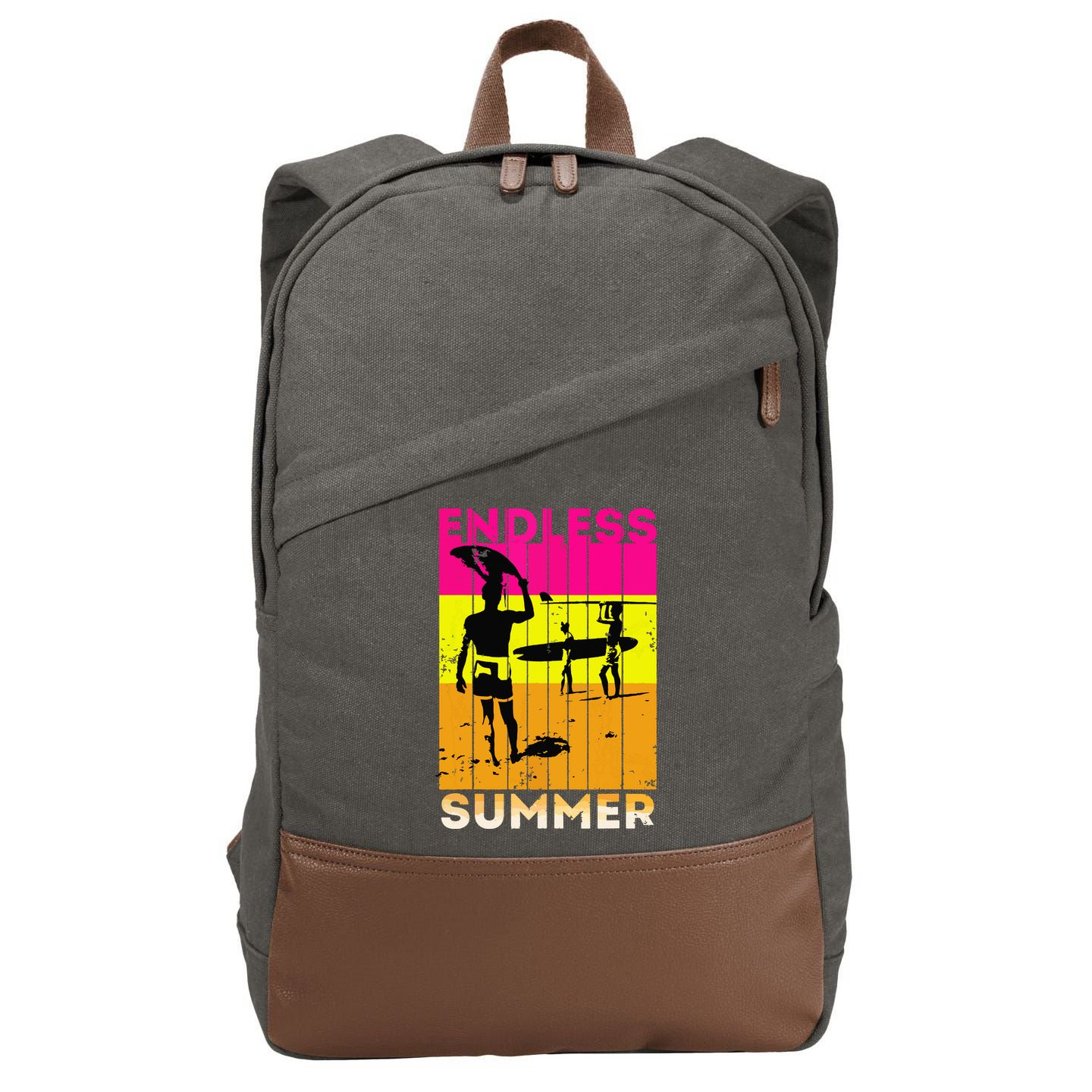 Endless Summer Cotton Canvas Backpack