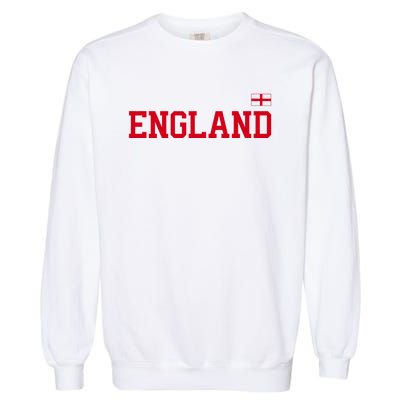 English Soccer English Flag Garment-Dyed Sweatshirt