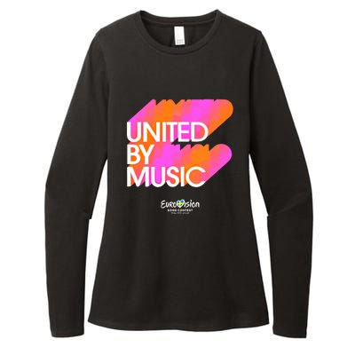 Eurovision Song Eurovision 2024 United By Music Womens CVC Long Sleeve Shirt