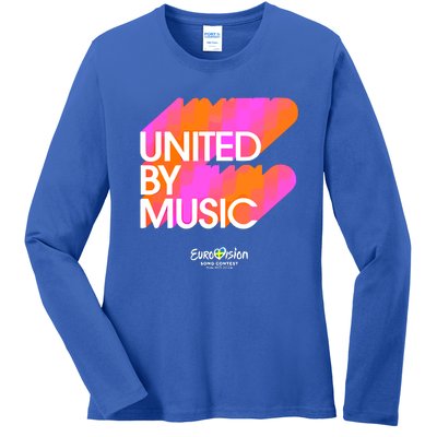 Eurovision Song Eurovision 2024 United By Music Ladies Long Sleeve Shirt