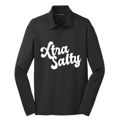 Extra Salty Silk Touch Performance Long Sleeve Polo