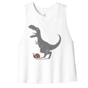 Evolution Sucks Women's Racerback Cropped Tank