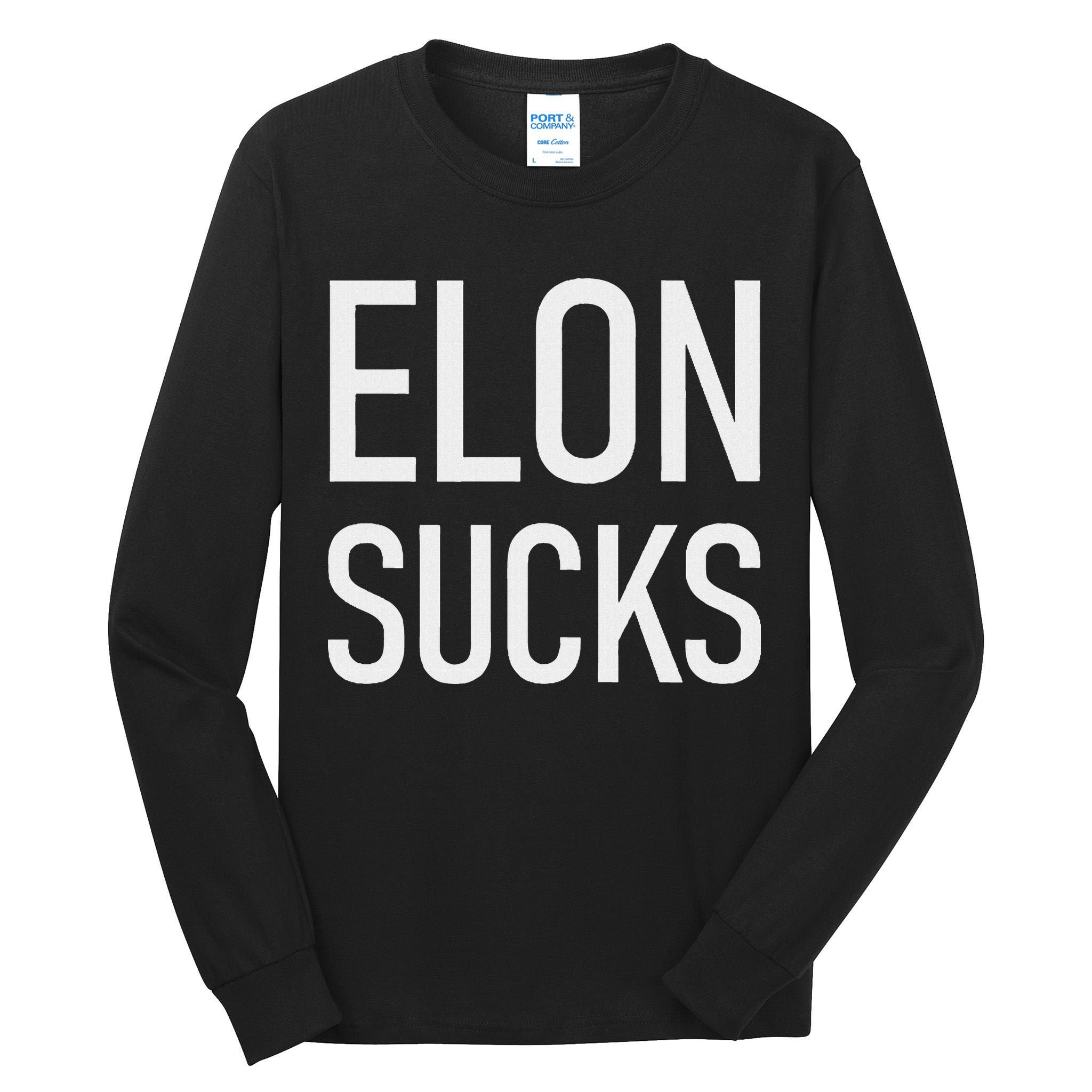 Elon Sucks Tall Long Sleeve T-Shirt