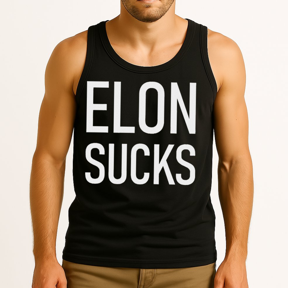 Elon Sucks Tank Top