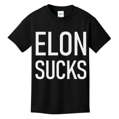 Elon Sucks Kids T-Shirt