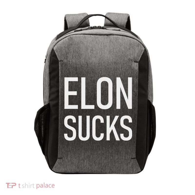 Elon Sucks Vector Backpack