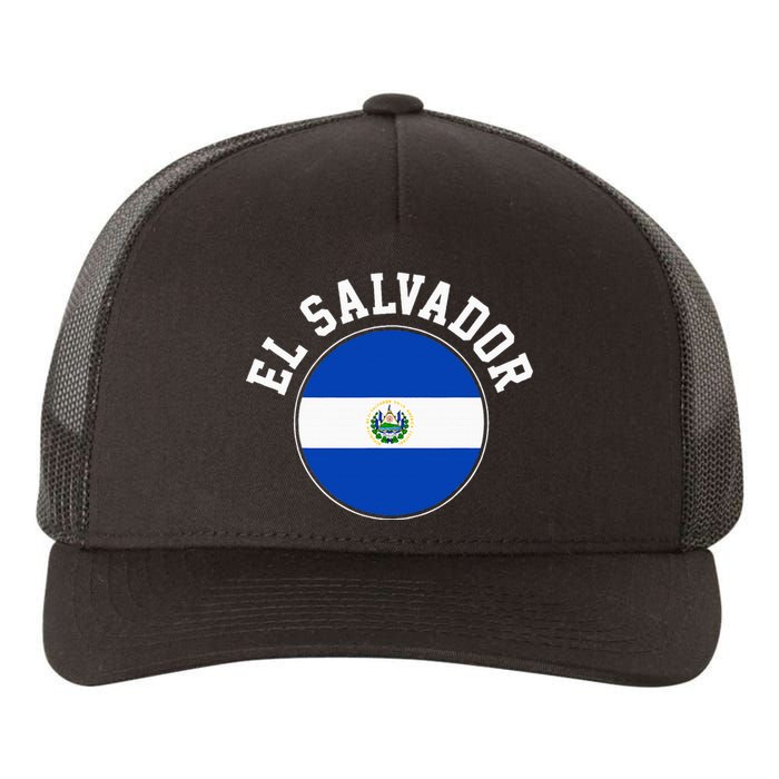 El Salvador Yupoong Adult 5-Panel Trucker Hat