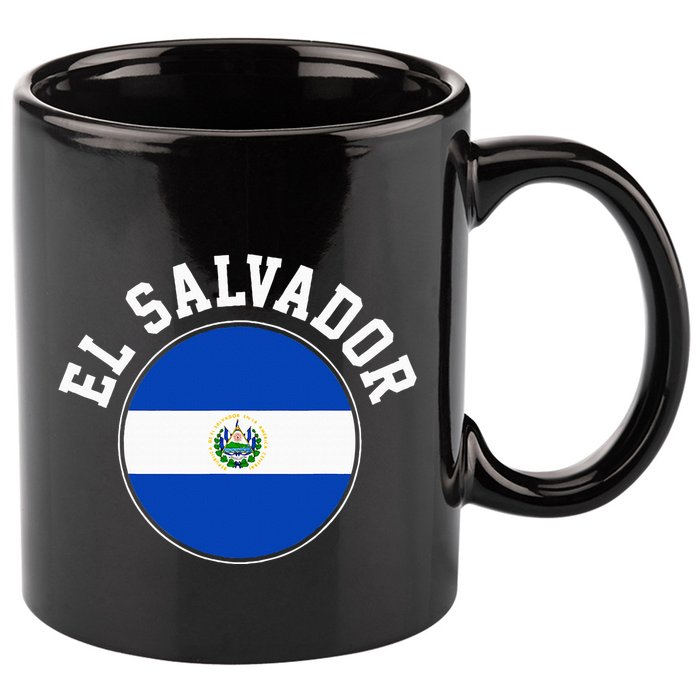 El Salvador 11oz C Handle Ceramic Mug