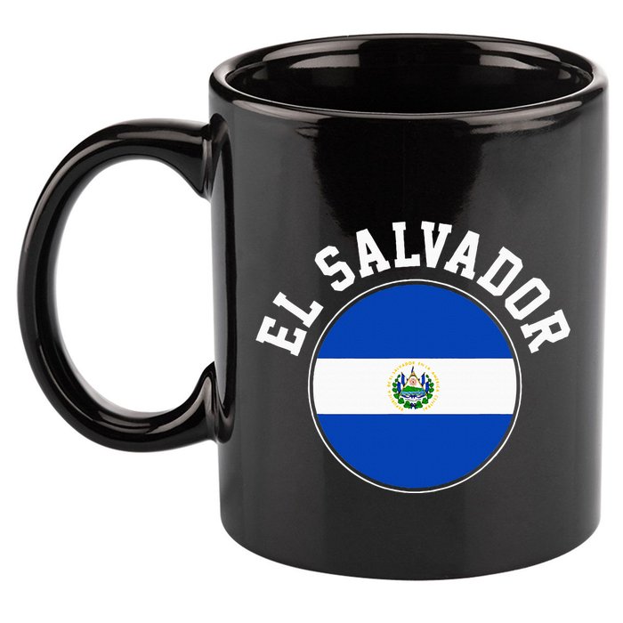 El Salvador 11oz C Handle Ceramic Mug