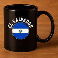 El Salvador 11oz C Handle Ceramic Mug
