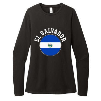 El Salvador Womens CVC Long Sleeve Shirt