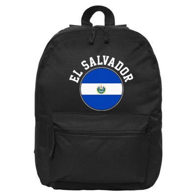 El Salvador 16 in Basic Backpack