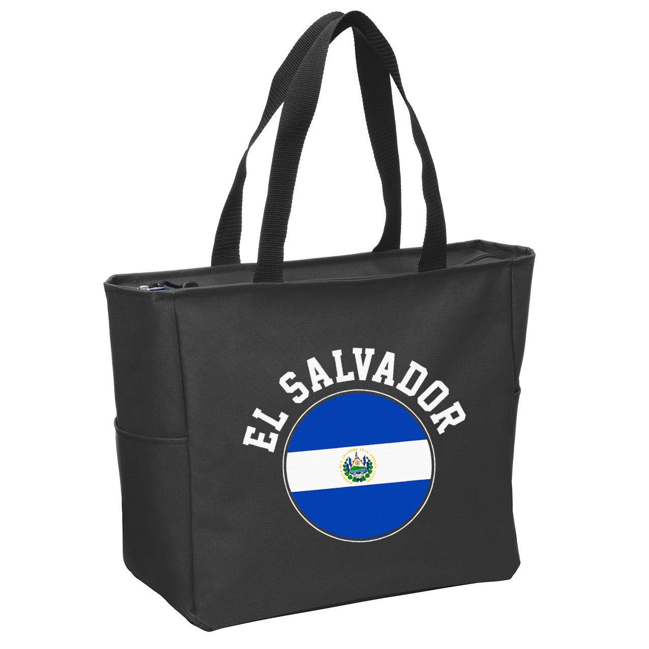 El Salvador Zip Tote Bag