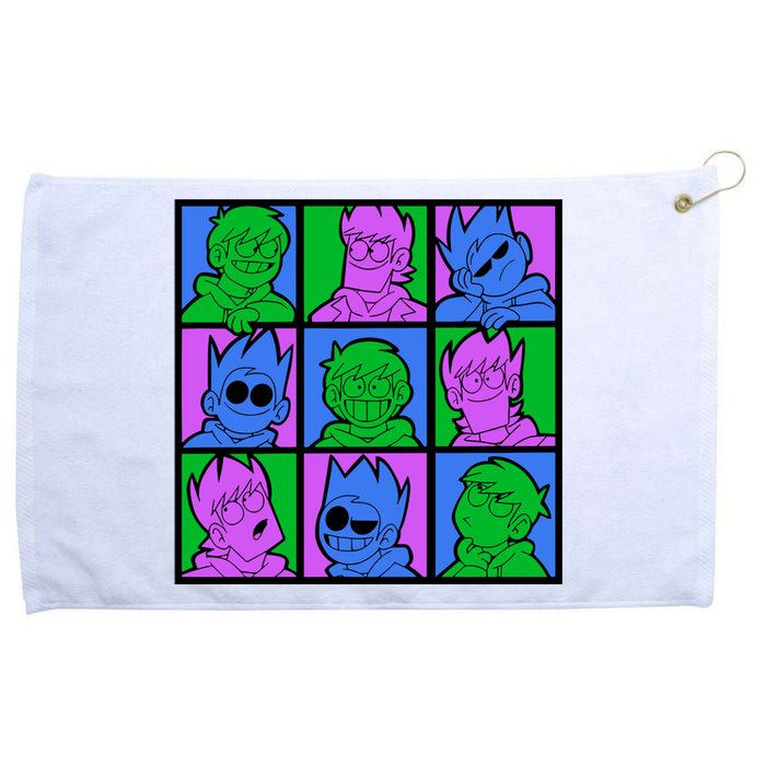 Eddsworld Sharkrobot Grommeted Golf Towel