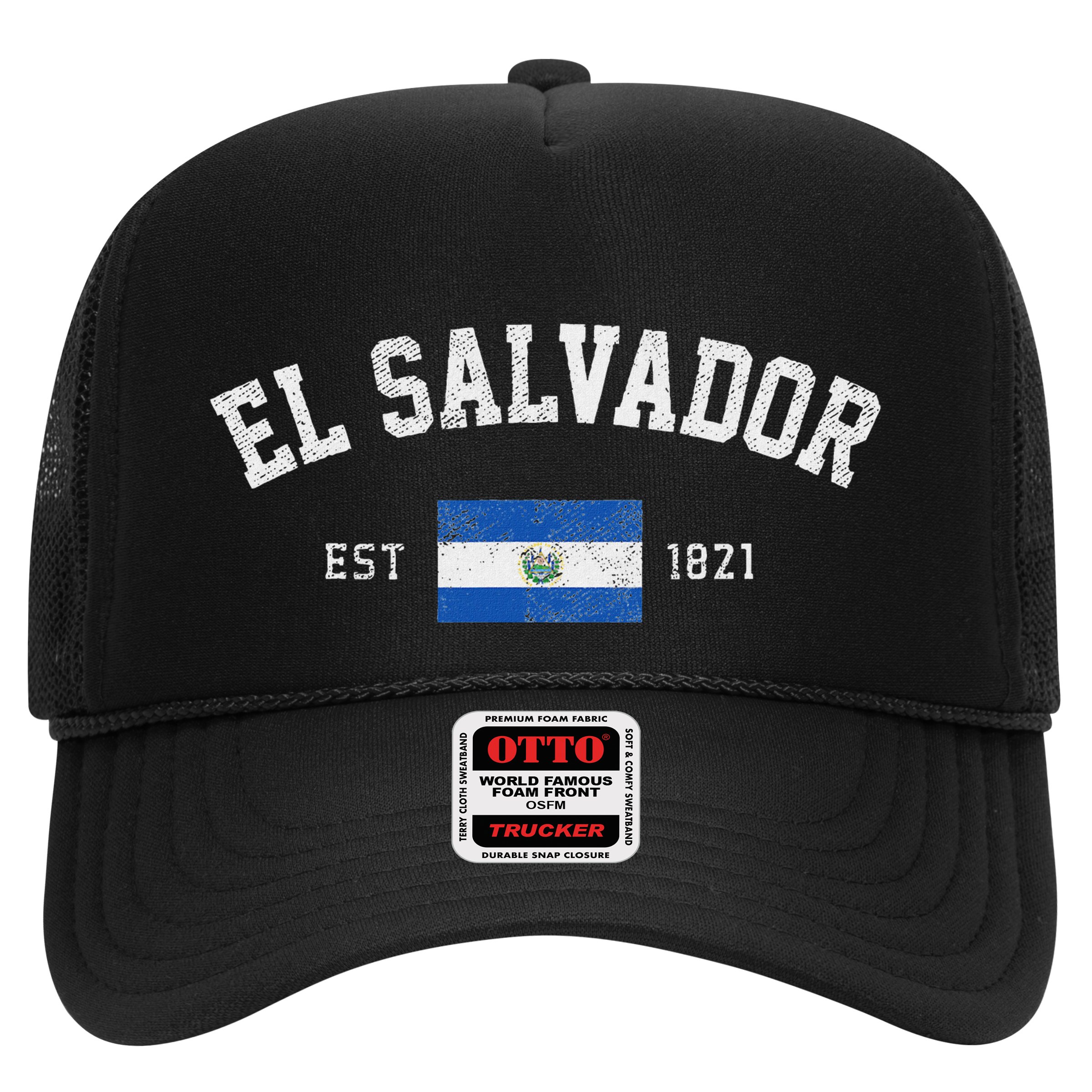 El Salvador Est. 1821 Salvadoran Flag Independence Day Hat