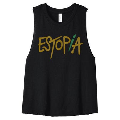 Estopa Sttopy Women's Racerback Cropped Tank