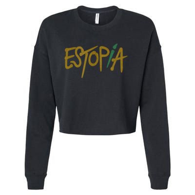 Estopa Sttopy Cropped Pullover Crew