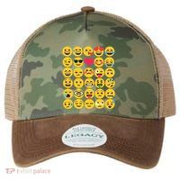 Emoticon Set Legacy Tie Dye Trucker Hat