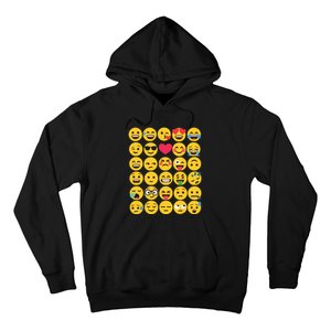 Emoticon Set Hoodie