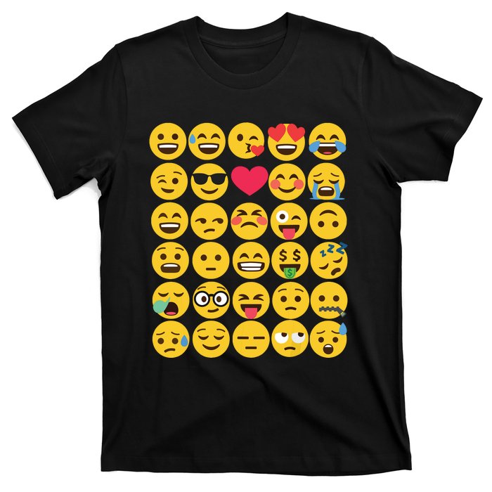 Emoticon Set T-Shirt