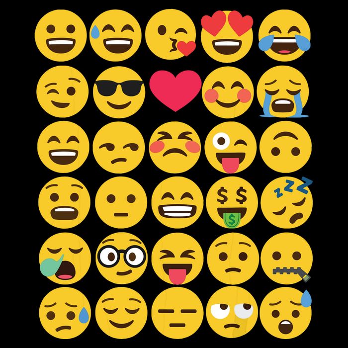 Emoticon Set Bucket Hat