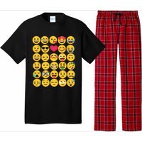 Emoticon Set Pajama Set