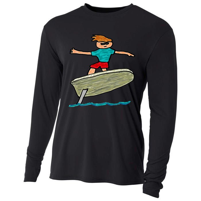 Efoil Surfing Cooling Performance Long Sleeve Crew