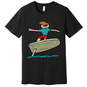 Efoil Surfing Premium T-Shirt