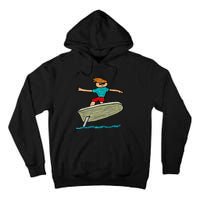 Efoil Surfing Tall Hoodie