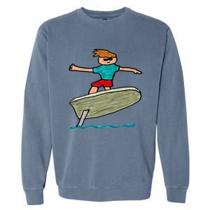 Efoil Surfing Garment-Dyed Sweatshirt